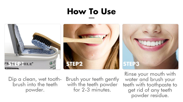 PRIMA SMILE Premium Teeth Whitening Powder