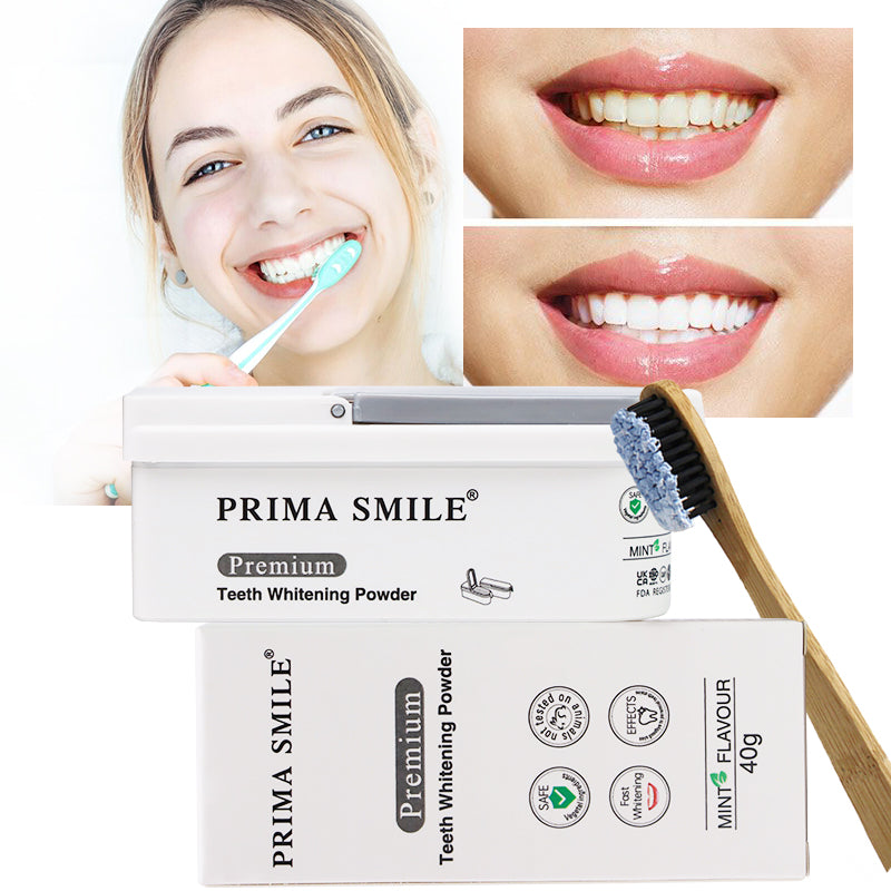 PRIMA SMILE Premium Teeth Whitening Powder