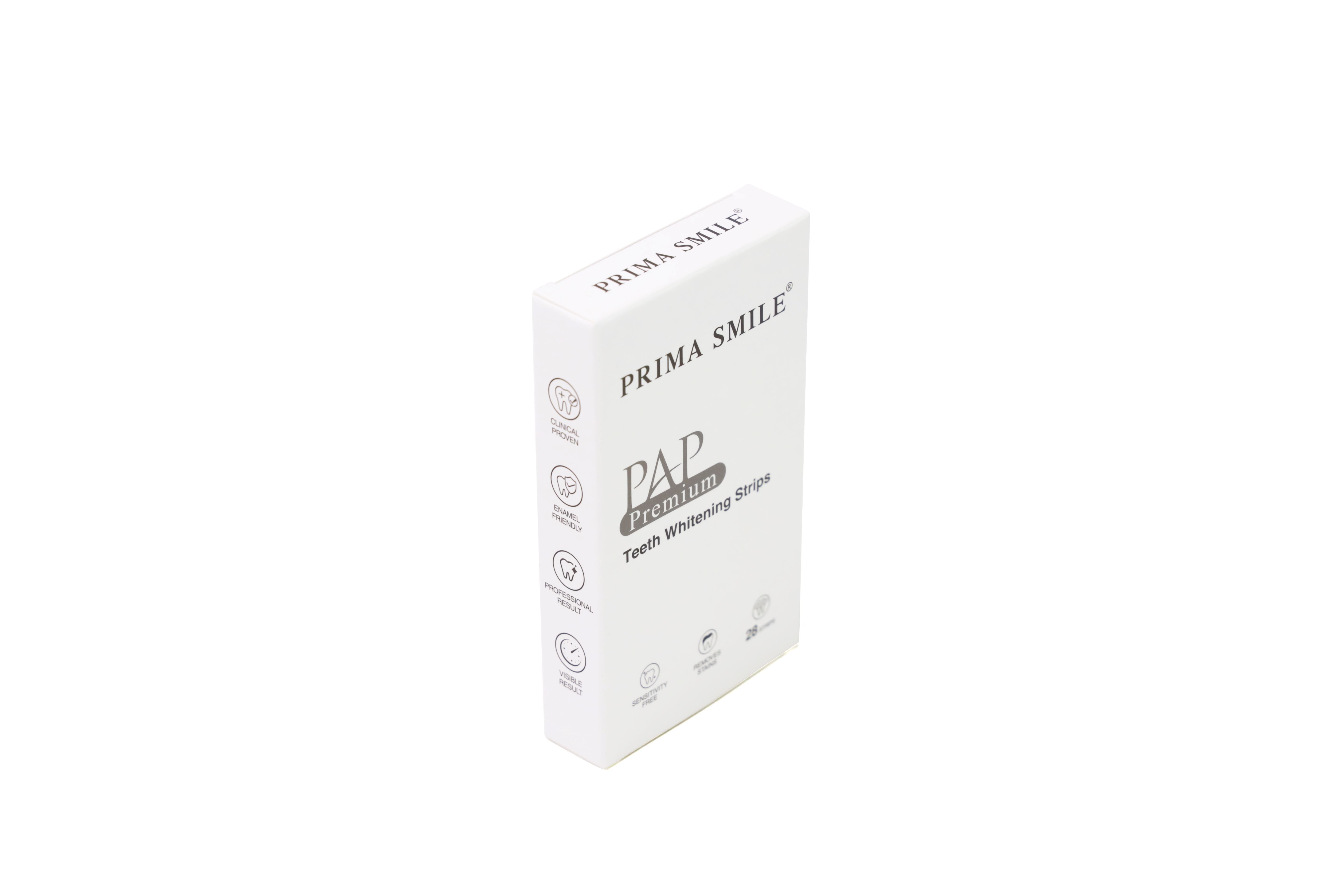 Premium PAP Teeth Whitening Strips