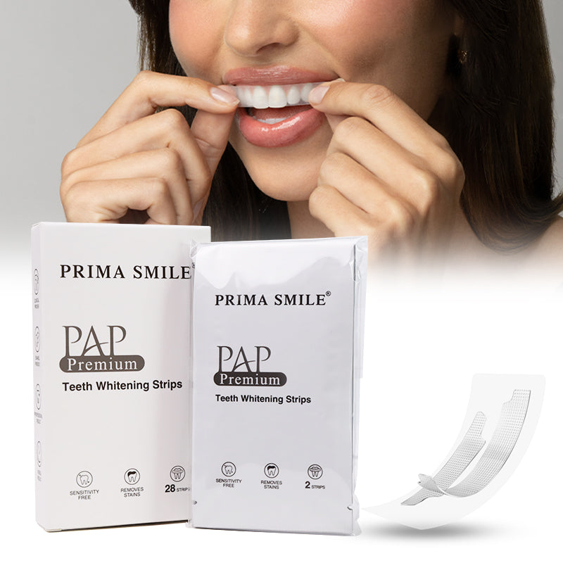 Premium PAP Teeth Whitening Strips