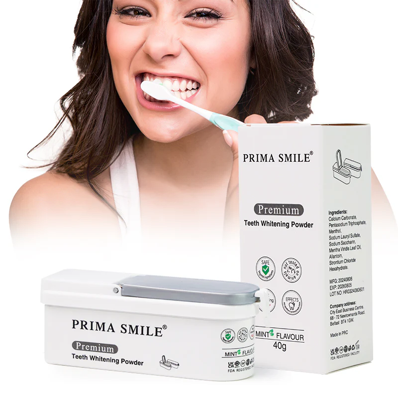 PRIMA SMILE Premium Teeth Whitening Powder